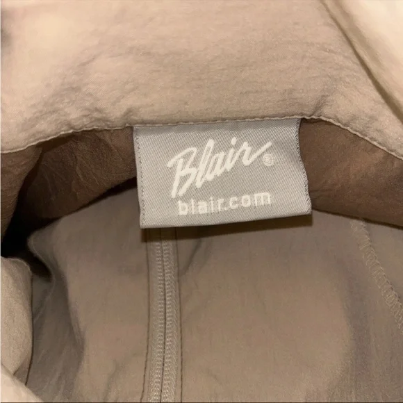 Vintage Blair Track Suit Women L Brown  Windbreaker Set embroidered flowers - Picture 6 of 7